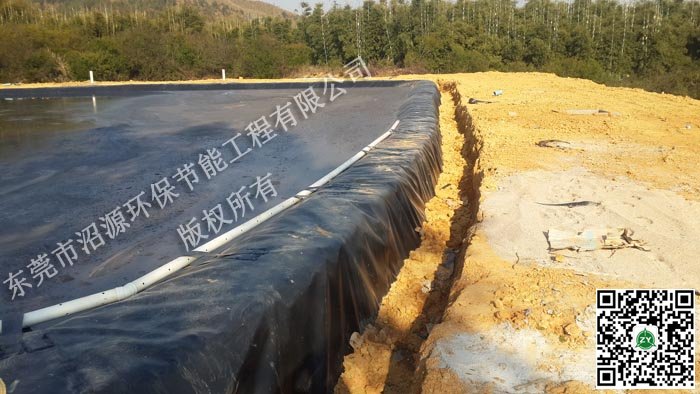 韶關(guān)翁源10000立方黑膜沼氣池
